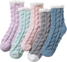 Fuzzy Comfy Socks for Women