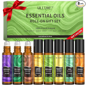 Essential Oils Roll On Set (Pack of 8)
