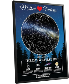 Custom Star Map Gift